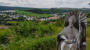 Figur des heiligen Willibald im Dekanat Eichstätt. Foto: pde